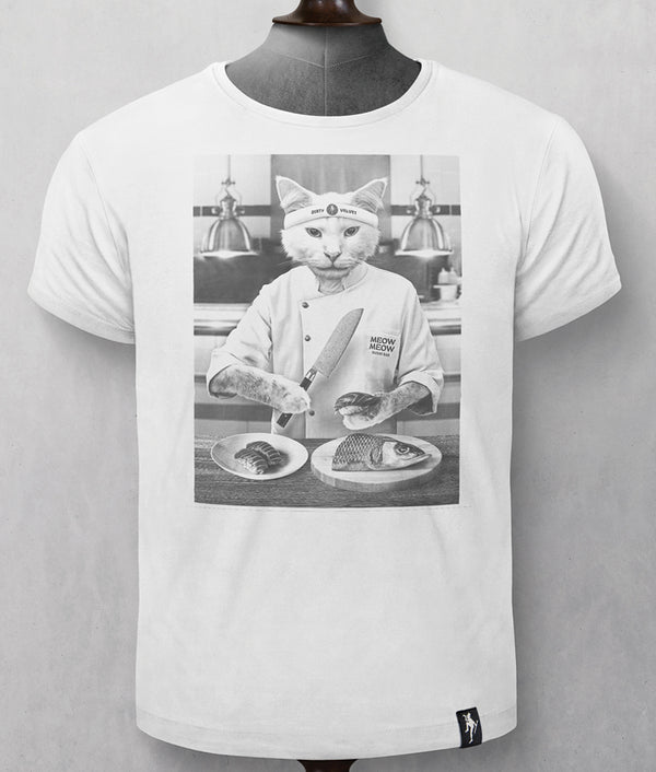 Camiseta Terciopelo Sucia - Sushi Cat