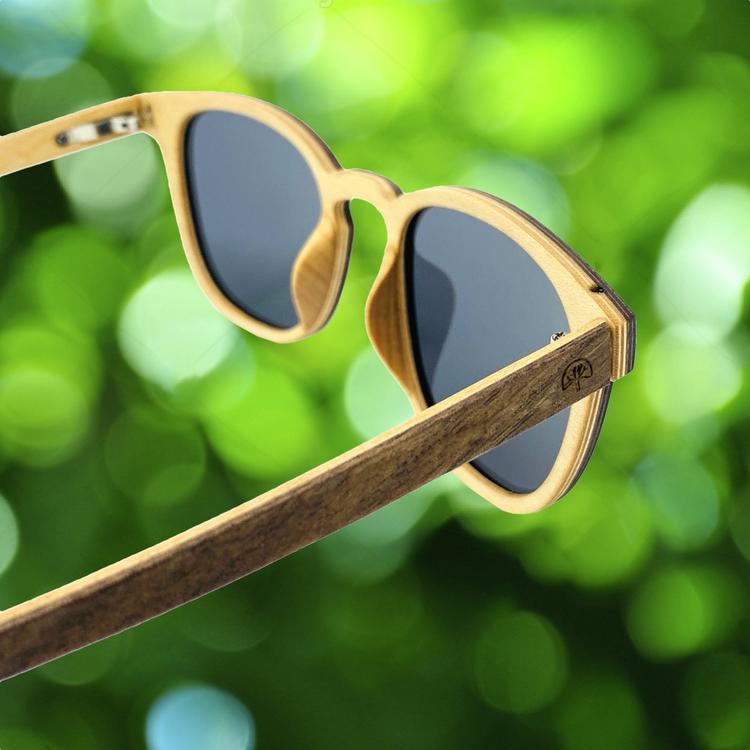 Sunglasses made from eco-friendly materials