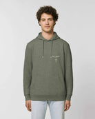 Heather Khaki Organic Hoodie