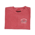 Bleubird Horizon Tee - Crimson From Bleubird