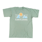 Bleubird Horizon Tee - Sage From Bleubird