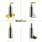 Stainless Steel Drinks Bottle From Bambaw