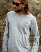 Bleubird Long Sleeve Island Tee - Grey From Bleubird