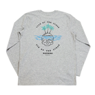 Bleubird Long Sleeve Island Tee - Grey From Bleubird