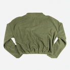 Bleubird Cropped Fleece - Olive From Bleubird