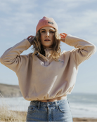 Bleubird Cropped Fleece - Sand From Bleubird