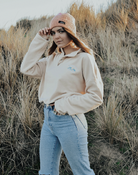 Bleubird Cropped Fleece - Sand From Bleubird