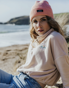 Bleubird Cropped Fleece - Sand From Bleubird