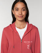 Unisex Organic Beach Zipper Hoodie From Eco Beach