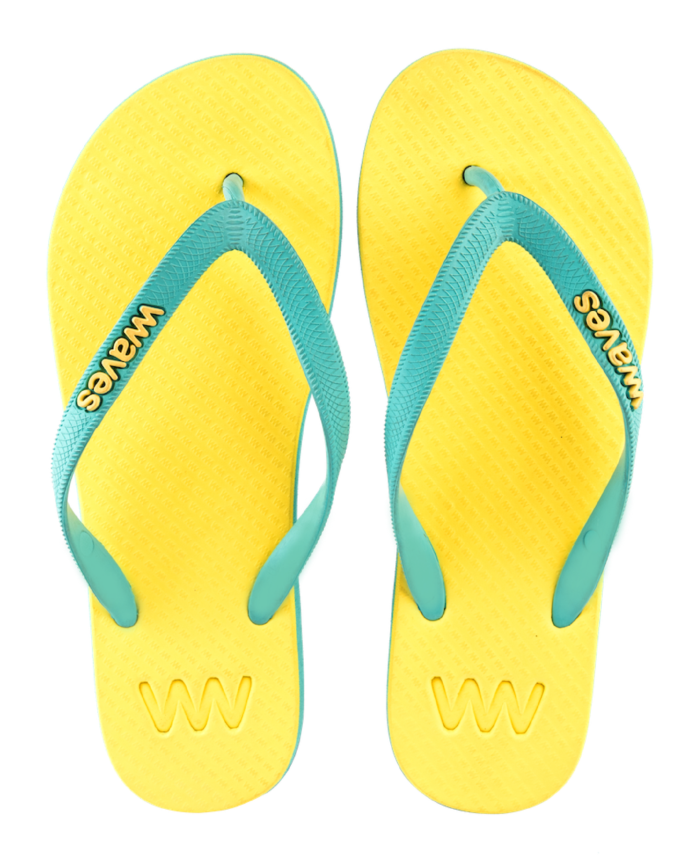 Women's Natural Rubber Flip Flops - Summer Shades From Waves